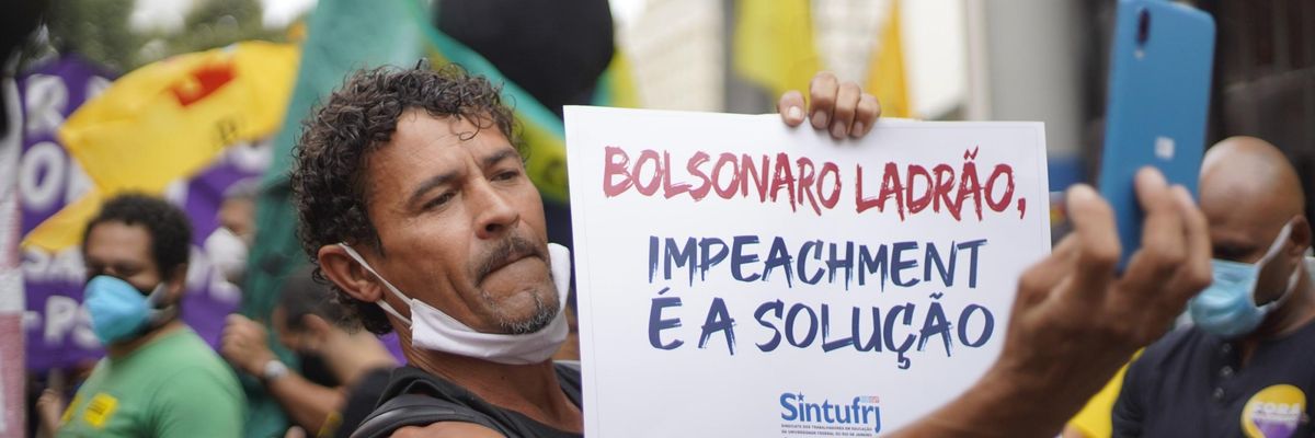 Brazil anti-Bolsonaro protest