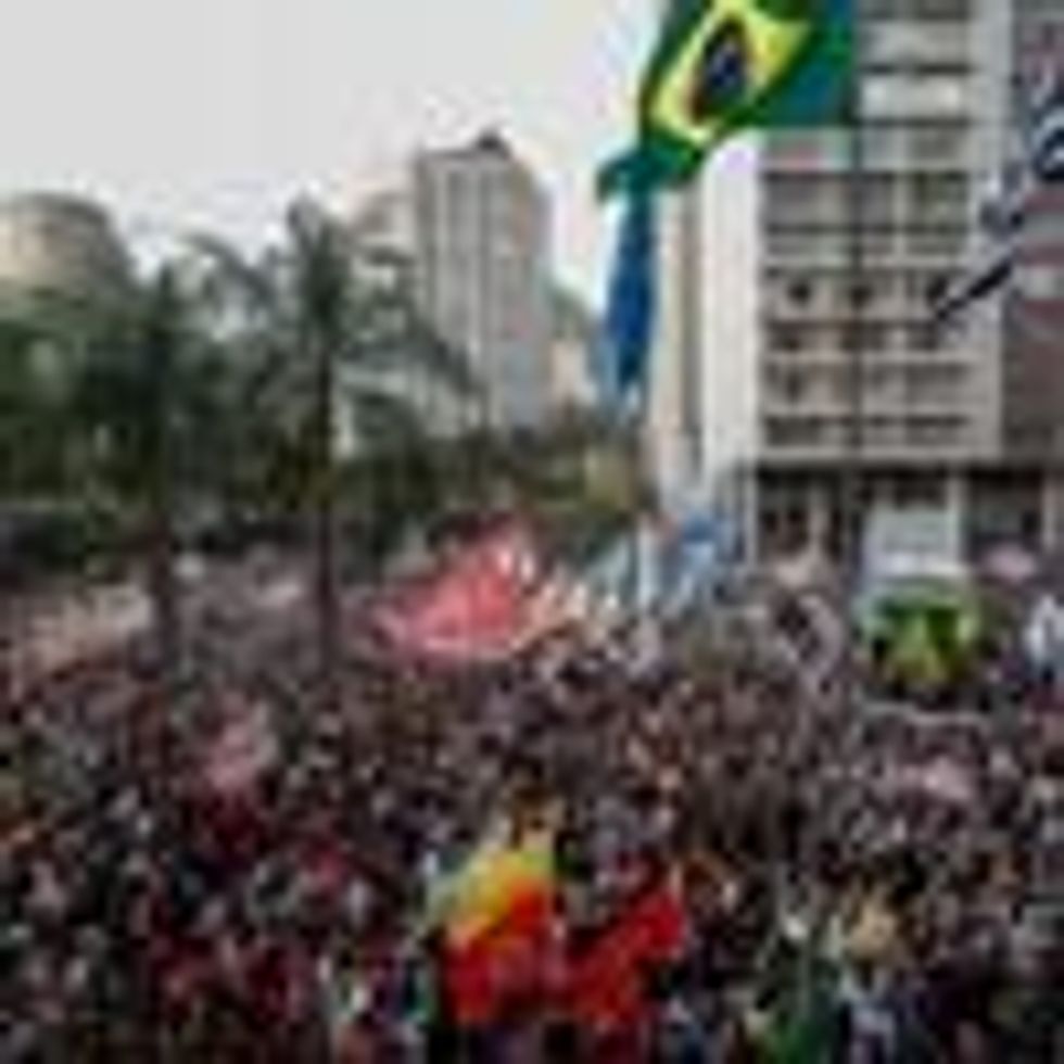 Brazil pro-democracy protests