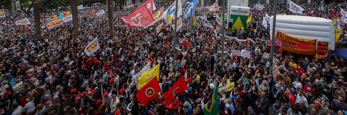 Brazil pro-democracy protests