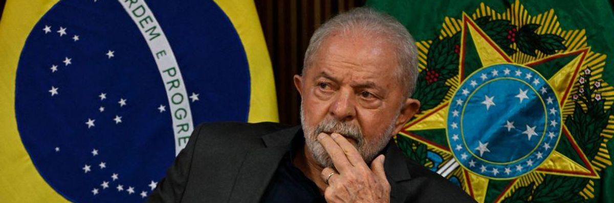 Brazil's President Luiz Inacio Lula da Silva