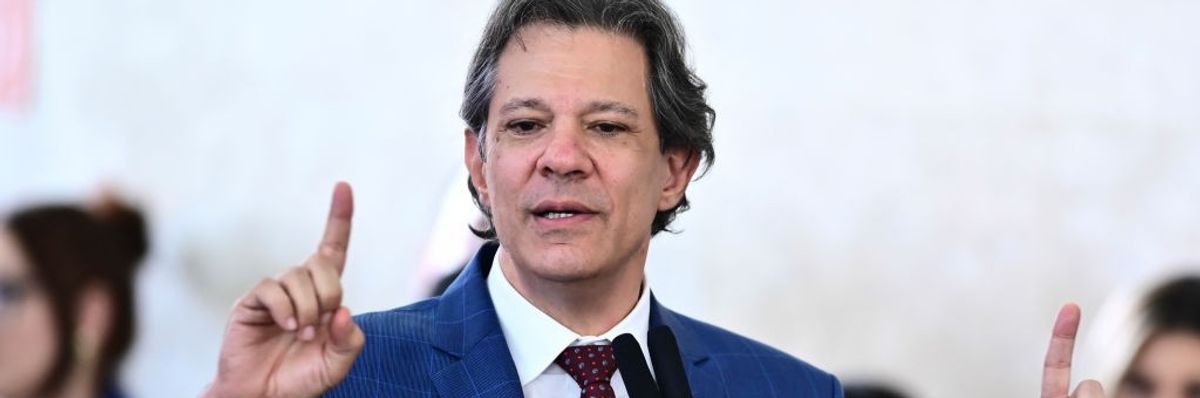 Brazilian Finance Minister Fernando Haddad