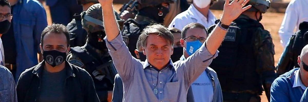 Brazil's Jair Bolsonaro Tests Positive for Covid-19