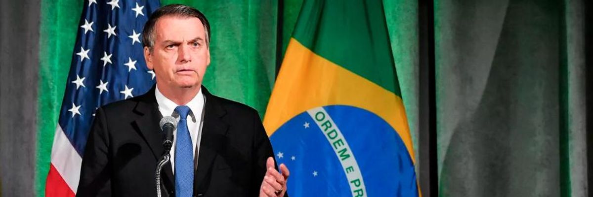 WATCH: Video Details Brazilian President Bolsonaro's Ties to 'Murderous' Right-Wing Militias Ahead of Trump Meeting