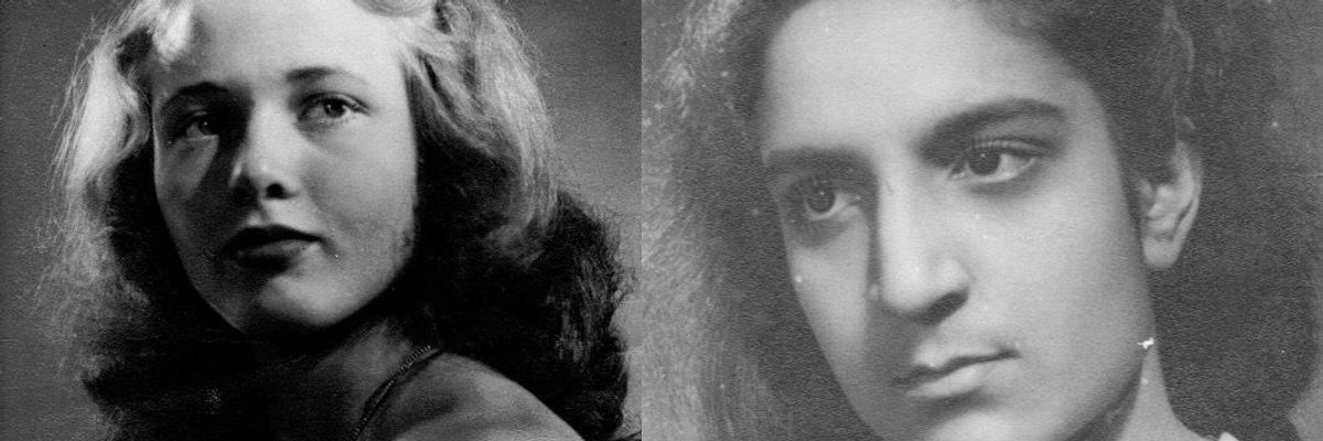 Brenda Cox (L) and Santosh Gulati (R)