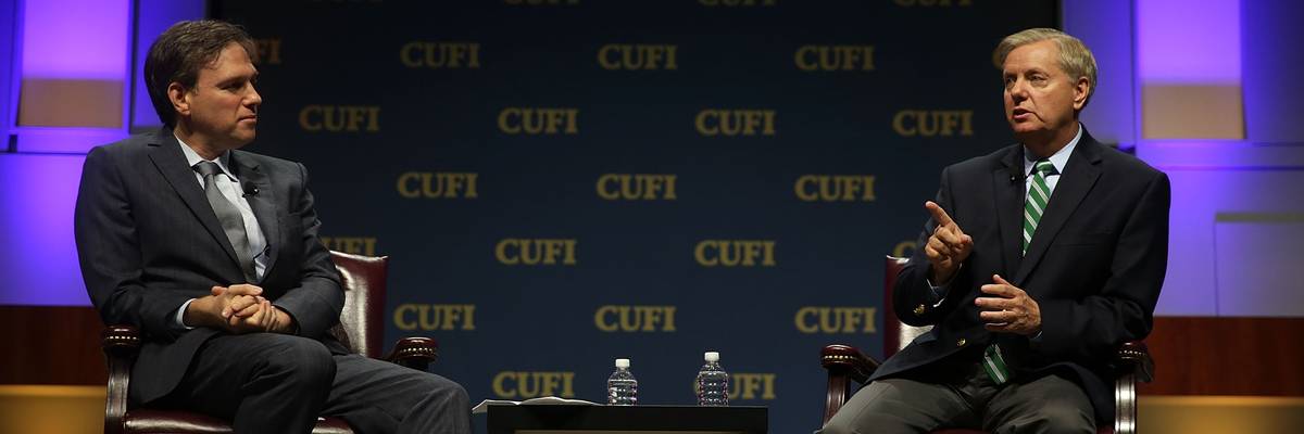 Bret Stephens interviews Lindsey Graham.