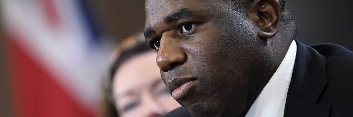 British Foreign Secretary David Lammy
