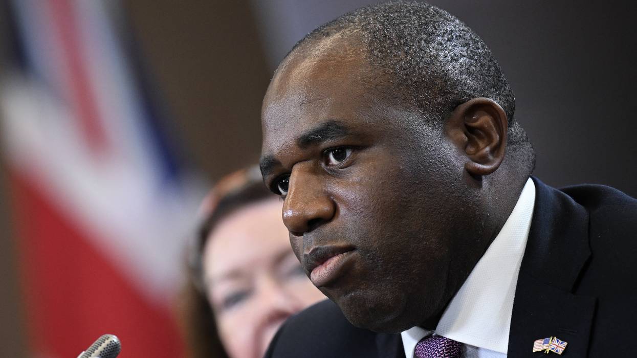 British Foreign Secretary David Lammy