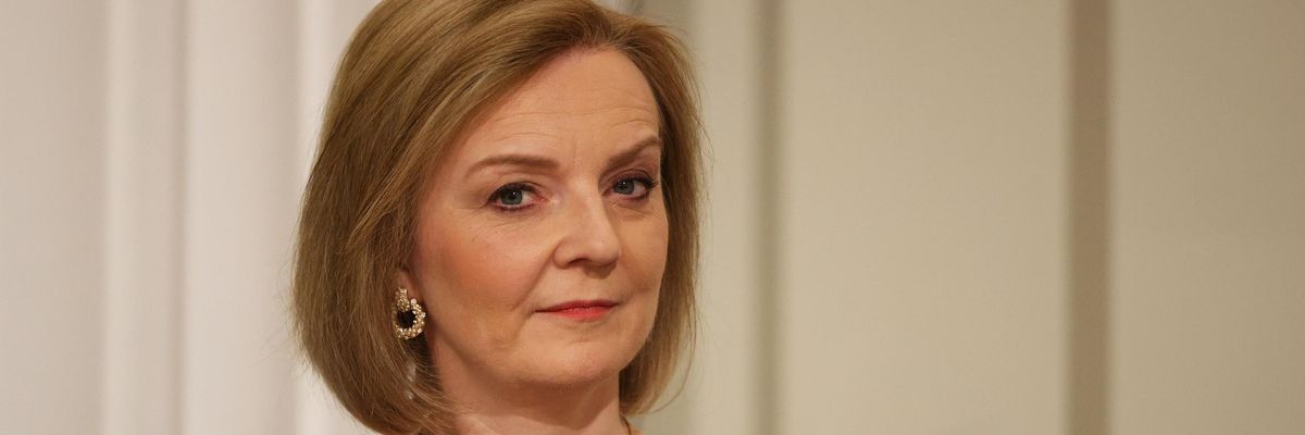 British Foreign Secretary Liz Truss