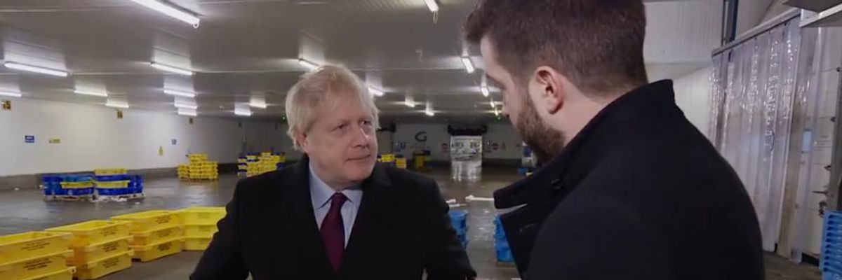 Over 10 Million People Have Watched This Video of Boris Johnson Refusing to Look at Boy Lying on Hospital Floor Due to NHS Bed Shortage