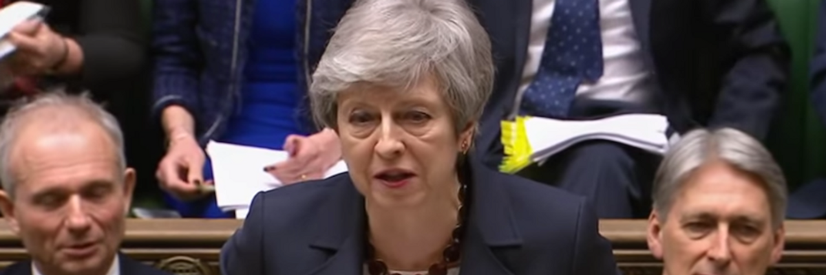 Theresa May Pitches Her Resignation in Exchange for Brexit Deal 'No One Supports'
