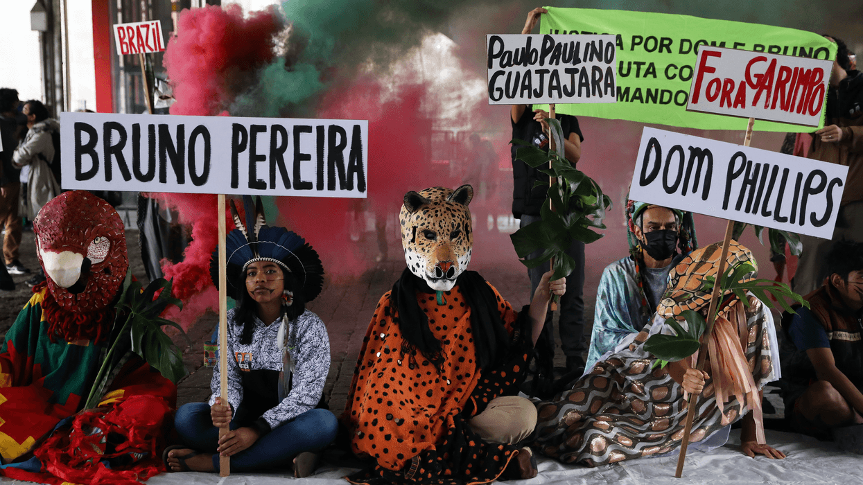 Bruno Pereira and Dom Phillips
