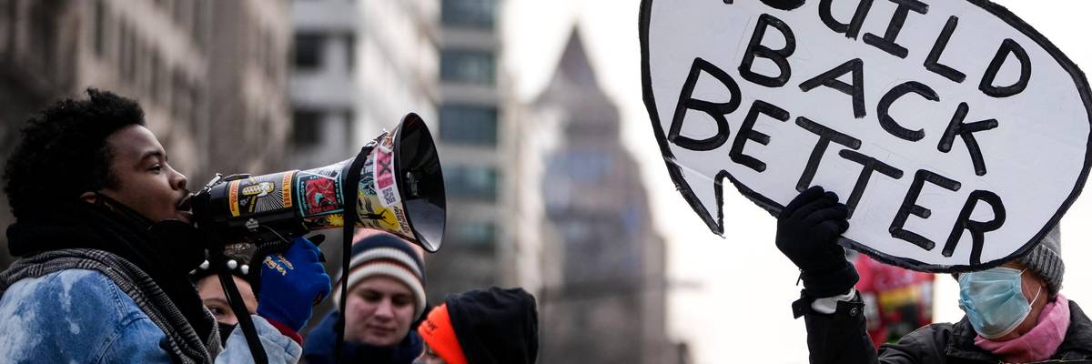 Build Back Better demonstration