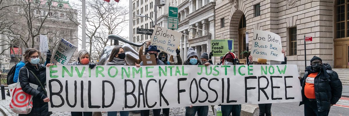 Build Back Fossil Free