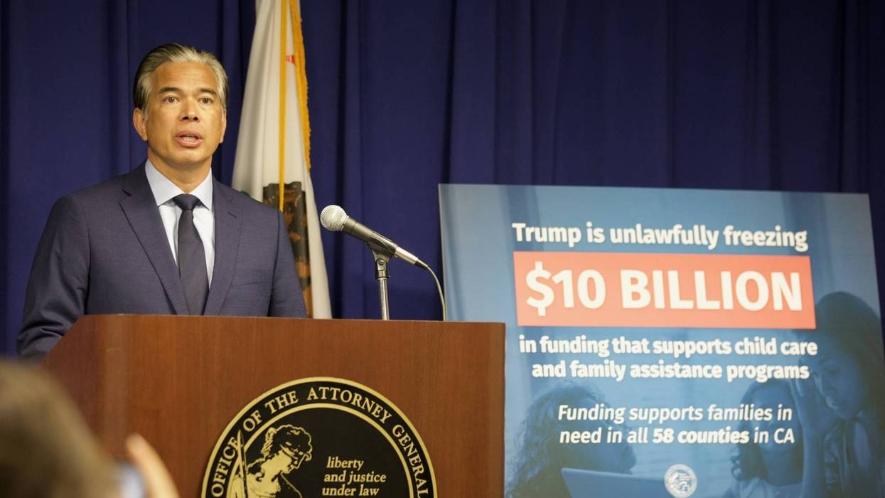 California Attorney General Rob Bonta