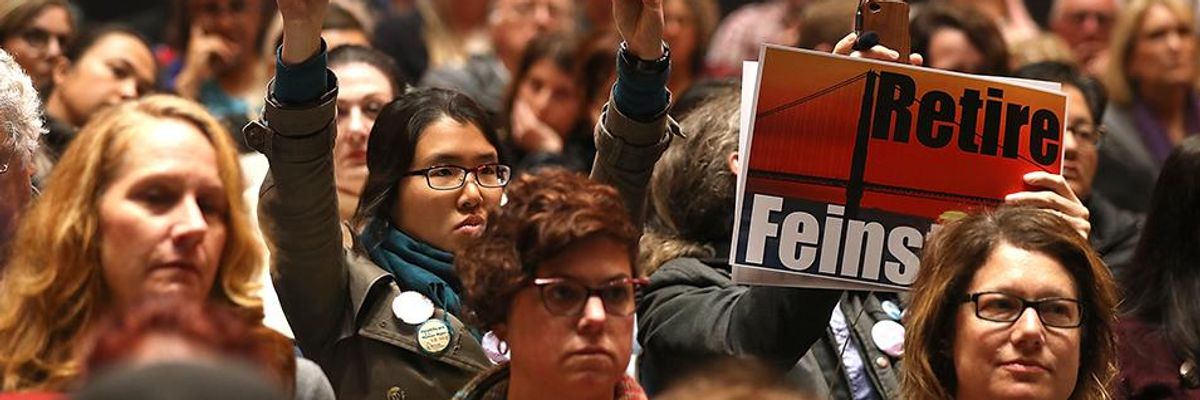 California Democrats Shock Dianne Feinstein; Favor Challenger 54% to 37%