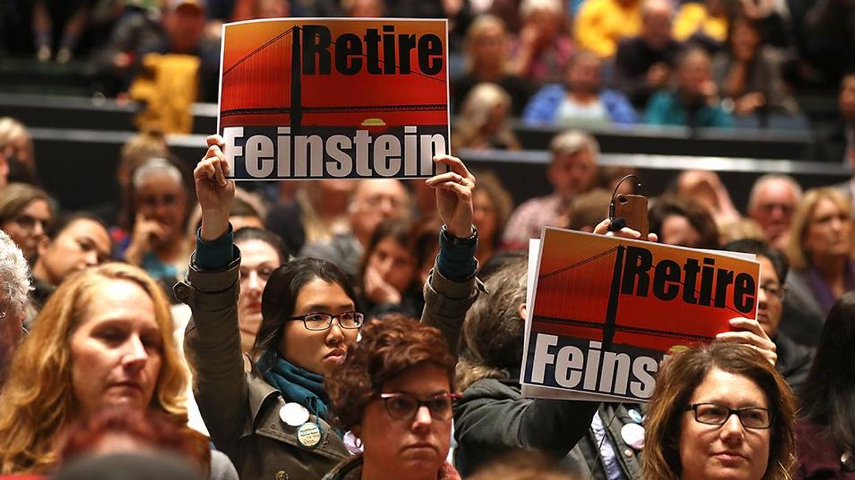 California Democrats Shock Dianne Feinstein; Favor Challenger 54% to 37%