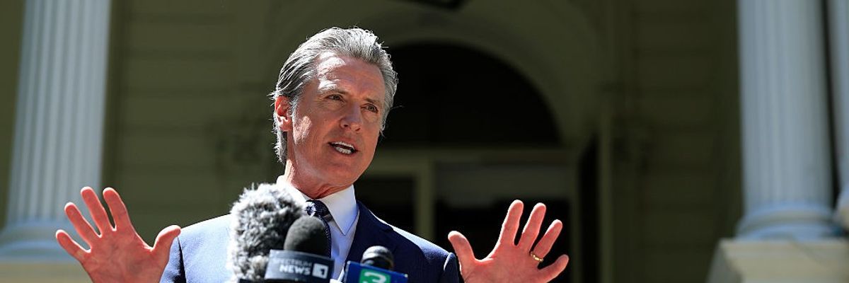 Newsom Says He's Moving Ahead With New California Maps That 'Will Be Devastating for MAGA'