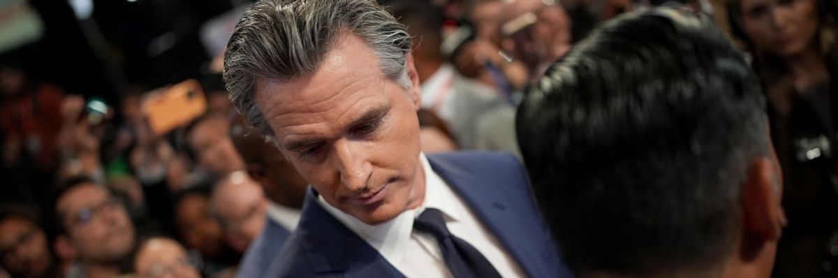 California Gov. Gavin Newsom