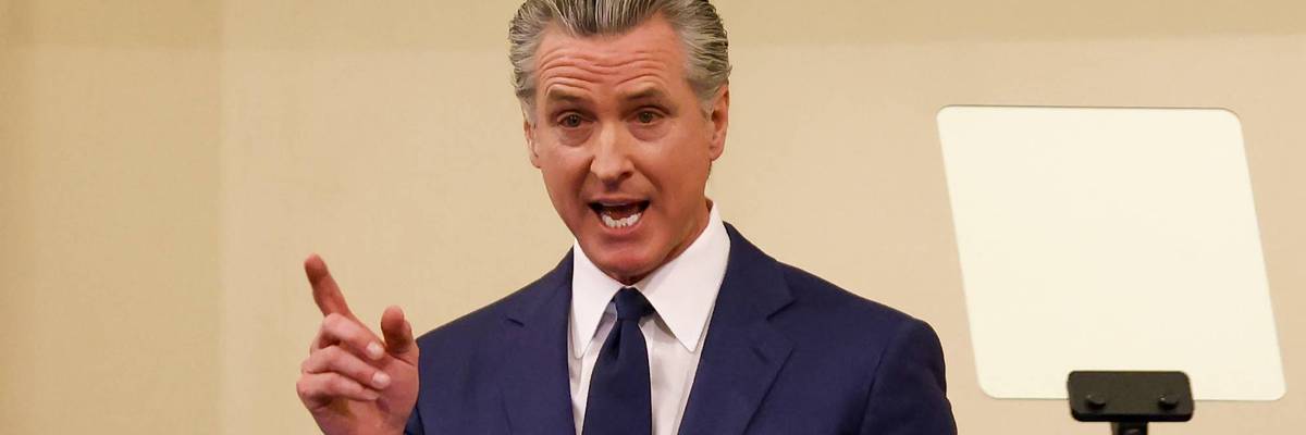 California Govern Gavin Newsom Delivers State Of The State Address In Sacramento