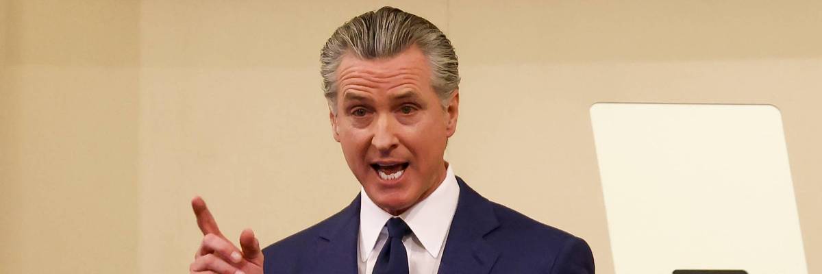 California Govern Gavin Newsom Delivers State Of The State Address In Sacramento