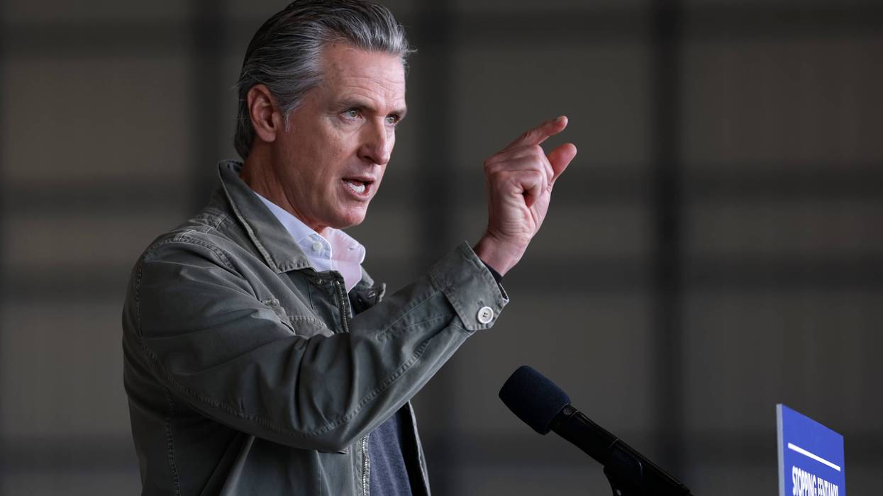 California Governor Gavin Newsom