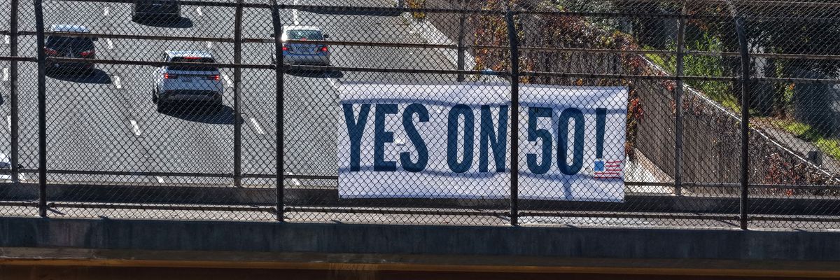 California Voters Prepare To Vote On Redistricting Prop 50