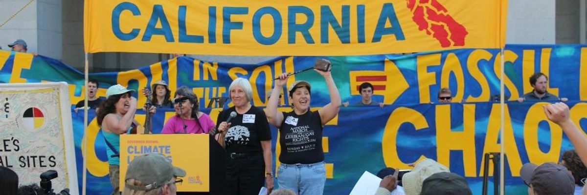 Climate Groups Applaud Newsom's Temporary Fracking Ban in California, But Say Other 'Critical Next Steps' Still Needed
