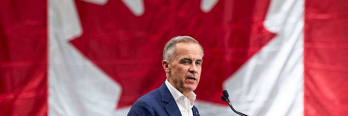 Canada's Liberal Party Leader Mark Carney Holds Rally In Surrey, B.C.