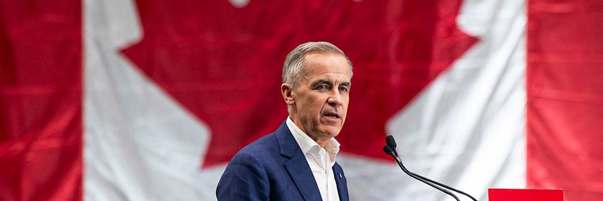 Canada's Liberal Party Leader Mark Carney Holds Rally In Surrey, B.C.