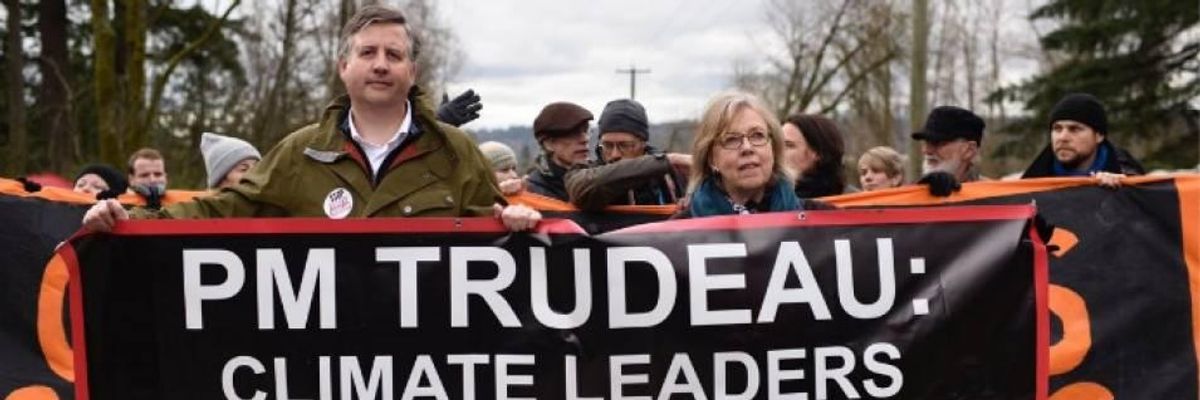 As Trudeau Goes All In for Climate-Killing Pipeline, Canadians Issue Final Calls to Ditch Trans Mountain Purchase
