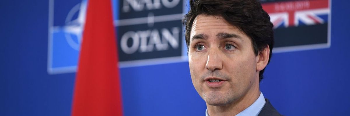 Canadian Prime Minister Justin Trudeau