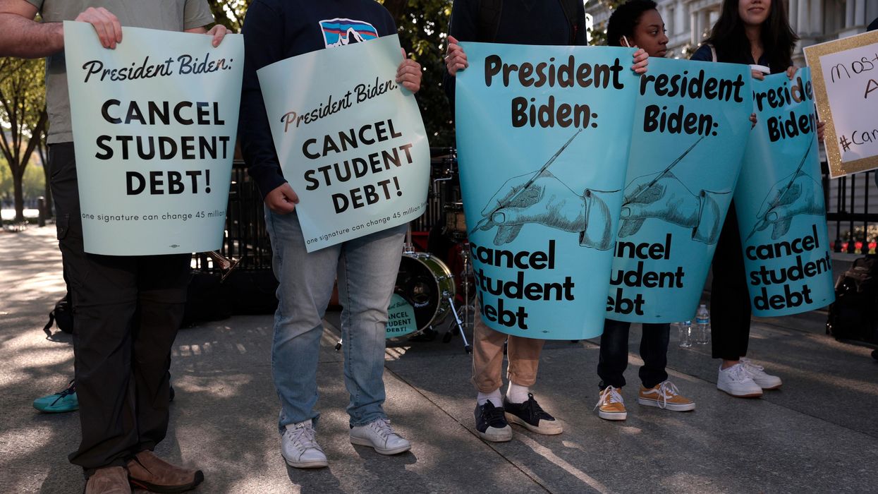 Cancel student debt protest