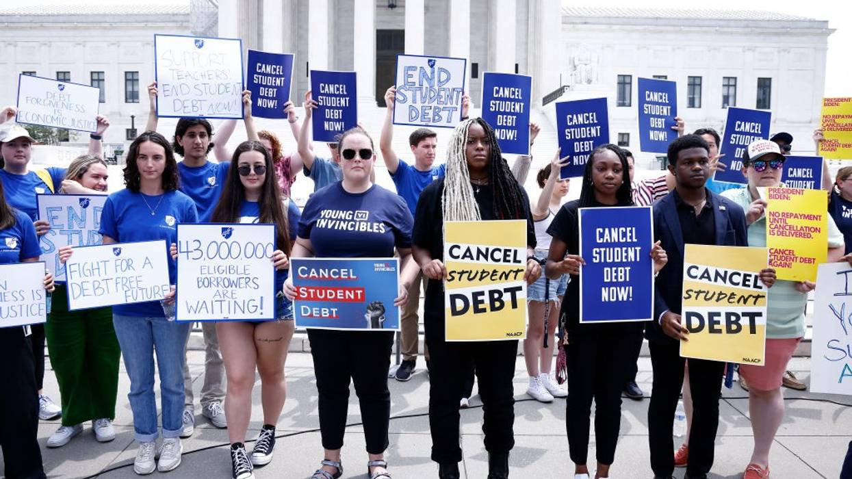 cancel student debt protest