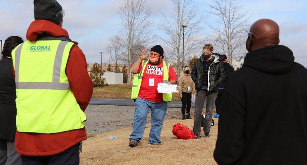 Canvasser training in Gwinnett county, Georgia, 2 January 2021