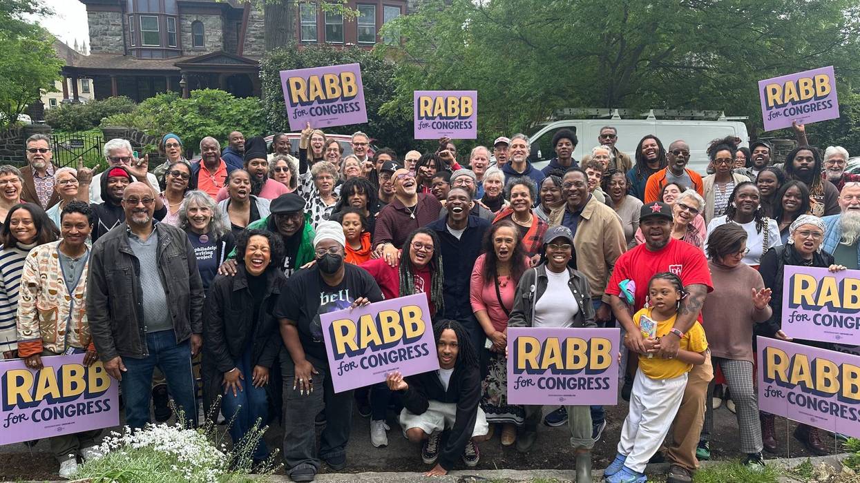 Canvassers for Chris Rabb