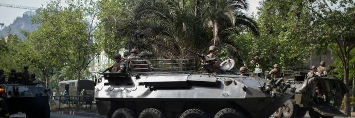 'So Awful': Military Returns to Streets in Chile as Unrest Simmers