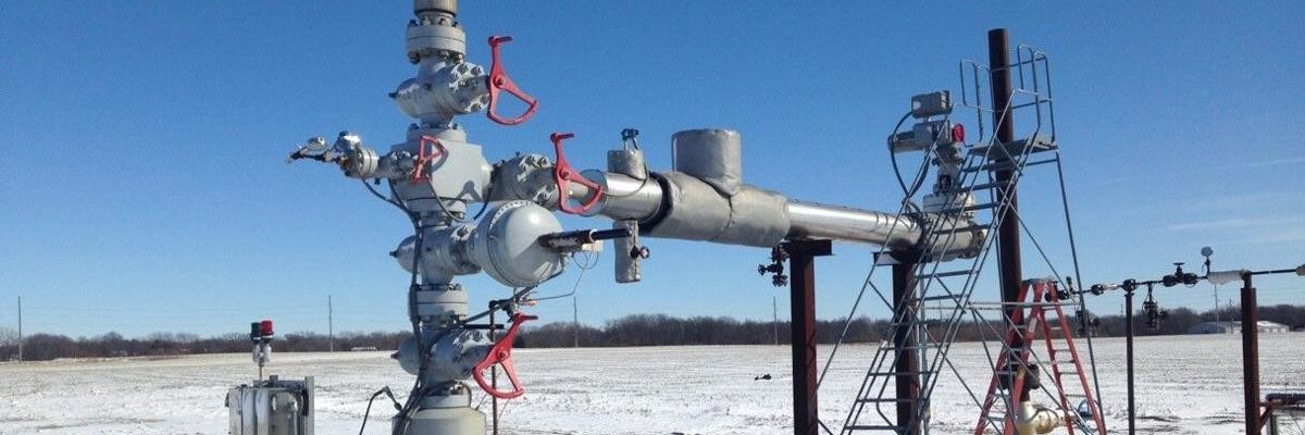 Carbon Capture and Storage 2 injection well east of Richland Community College in Decatur, Illinois.
