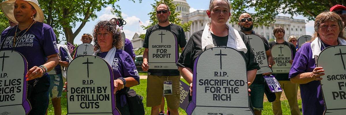 Care Workers Denounce Impact Of Republican Medicaid Cuts