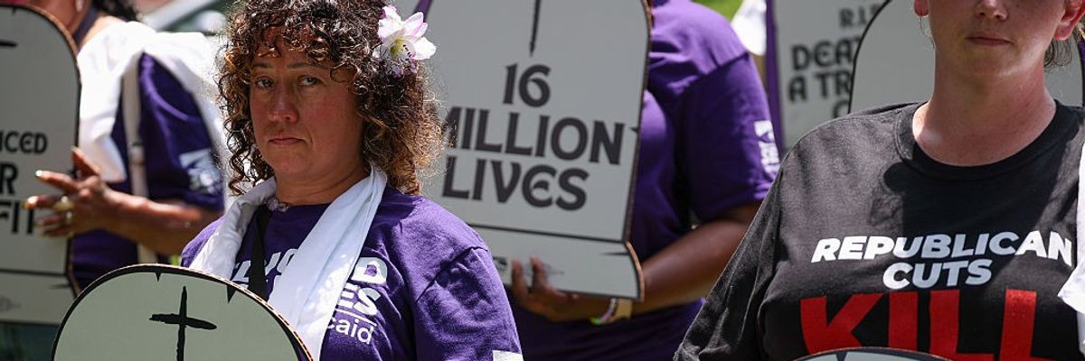 Care Workers Denounce Impact Of Republican Medicaid Cuts