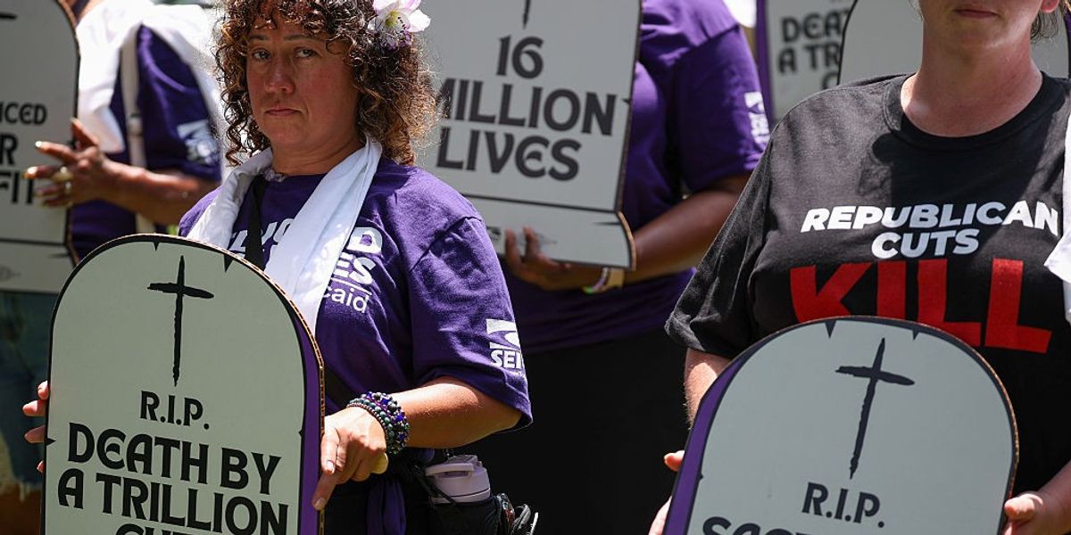 Care Workers Denounce Impact Of Republican Medicaid Cuts