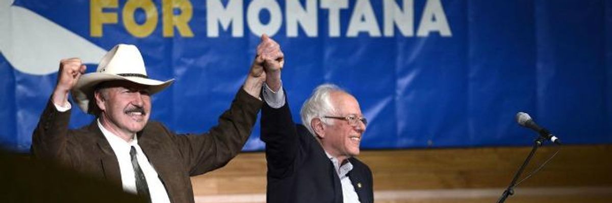 In Rallies Across Montana, Sanders and Quist Rail Against 'Un-American Healthcare Plan'