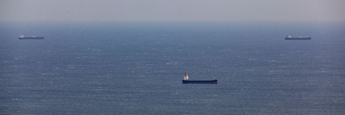 Cargo Ships Off Israeli Coast After U.S. Plans Multinational Coalition To Halt Red Sea Attacks