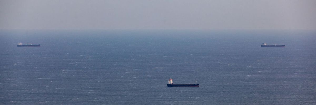 Cargo Ships Off Israeli Coast After U.S. Plans Multinational Coalition To Halt Red Sea Attacks