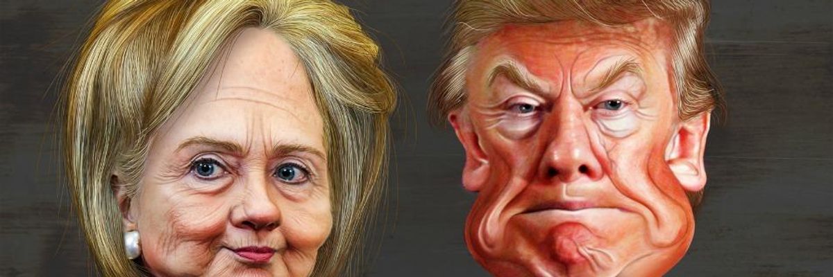 Election 2016:  Not Donald Trump vs Not Hillary Clinton