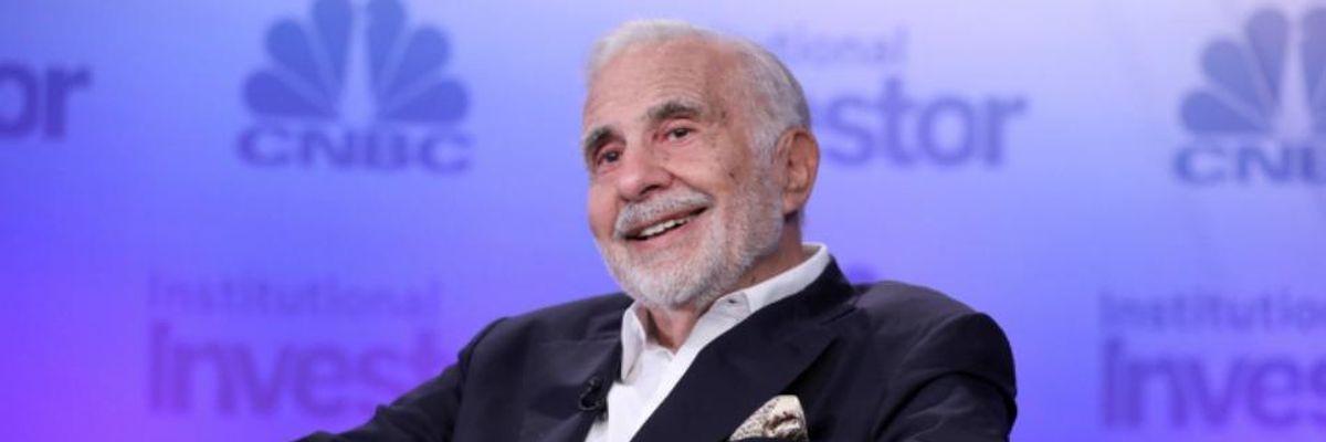 Trump Brings on Billionaire Bruiser Carl Icahn to Gut Government Regulations