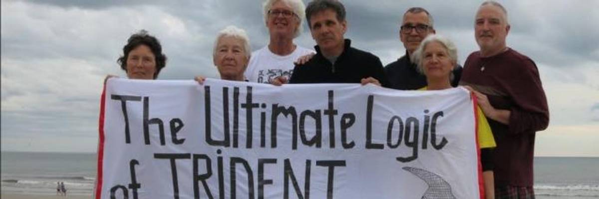 Seven Peace Activists Arrested After Entering Nuclear Submarine Base in Georgia