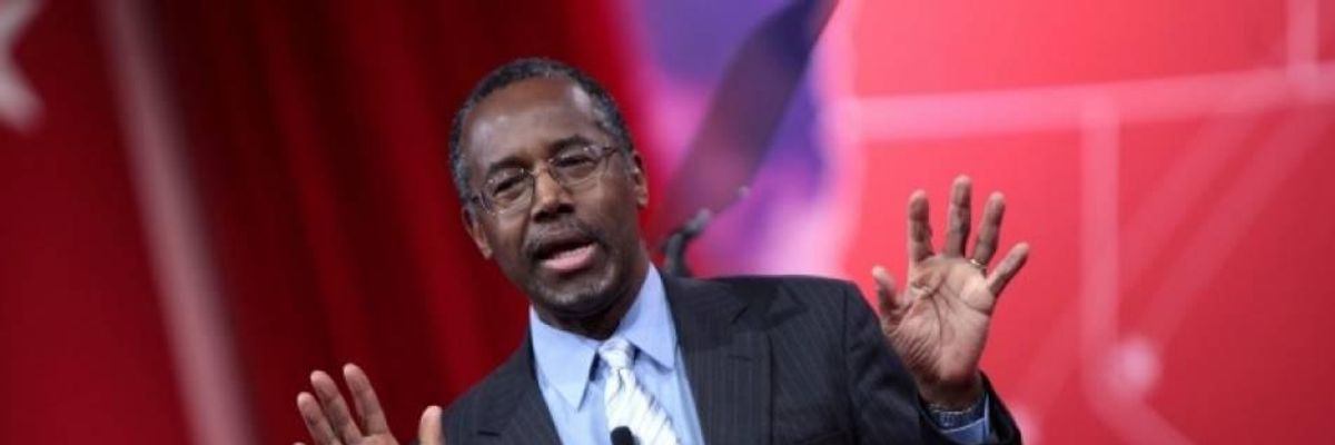 HUD's Carson Offers Tenants Insults, Not Solutions
