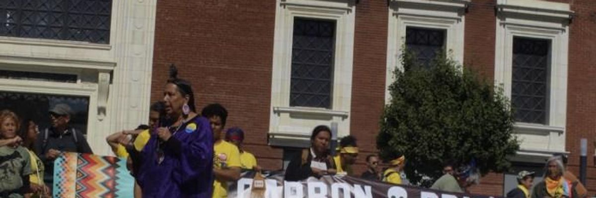 Brown, Bloomberg (and Their Agenda) Face Protests at Climate Action Summit