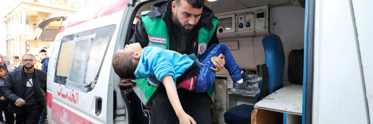 Casualties in Israeli Attack on Gaza: Children among the injured and dead