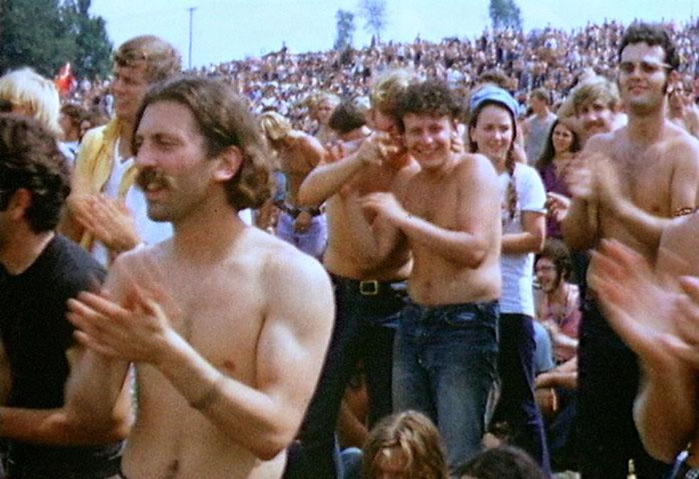 (cc photo of Woodstock concert by Derek Redmond and Paul Campbell)